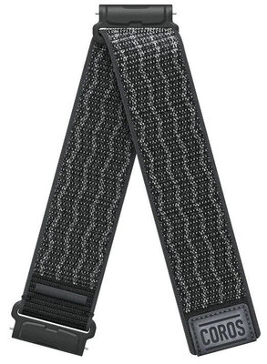 Curea de nailon Coros (pro Nomad), culoarea gri, Quick Release, lungime mai mare