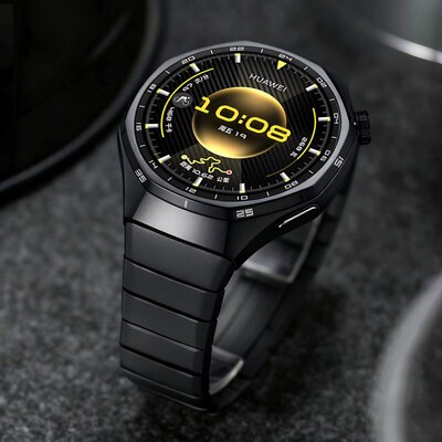 Brățară din titan Ricardo Crévacol (pentru Huawei Watch GT 6 Pro), QuickFit, Black