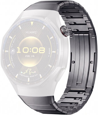 Brățară din titan Ricardo (pro Huawei Watch GT 6 Pro), culoarea neagră, QuickFit
