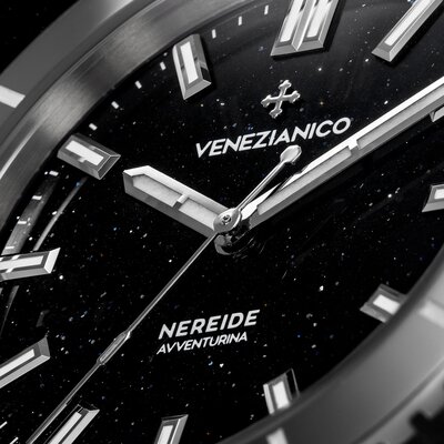 Venezianico Nereide Avventurina Nera 39 Automatic 3121550C