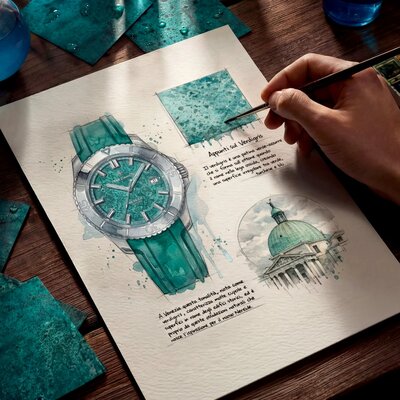 Venezianico Nereide Verdigris 42 Automatic 4521549