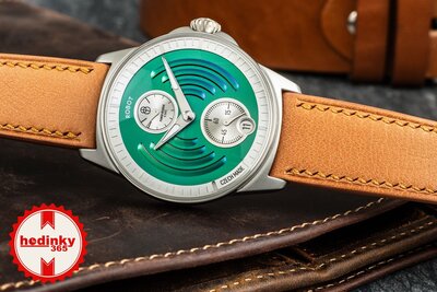 Robot Aerodynamic Titanium Green Mechanical 2101ST07