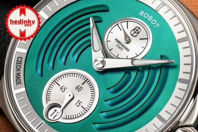 Robot Aerodynamic Titanium Green Mechanical 2101ST07