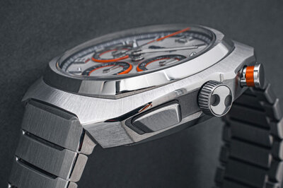 Robot Robotic One Silver 2501ST01 Automatic Chronograph (+ curea de rezervă)