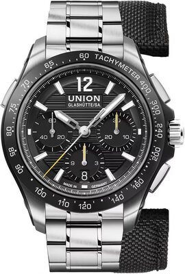 Union Glashütte Belisar Chronograph Sport D014.927.11.057.00 (+ curea de rezervă)