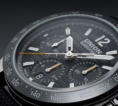 Union Glashütte Belisar Chronograph Sport D014.927.11.057.00 (+ curea de rezervă)