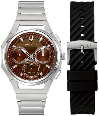 Bulova Curv Quartz 96K117 (+ curea de rezervă)