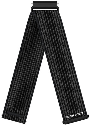 Curea de nailon Coros (pro Apex 4 42mm, Pace 4, Pace Pro aj.), culoarea neagră, Quick Release