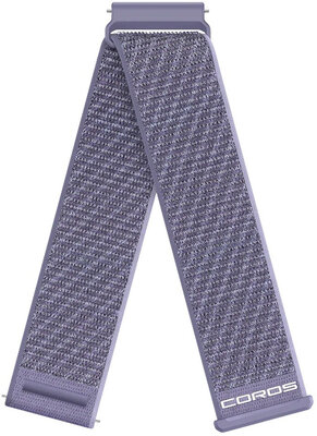 Curea de nailon Coros (pro Apex 4 42mm, Pace 4, Pace Pro aj.), culoarea violet, Quick Release