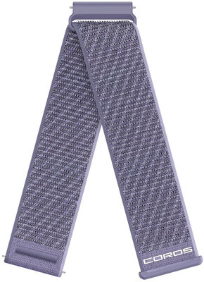 Curea de nailon Coros (pro Apex 4 46mm, Nomad), culoarea violet, Quick Release