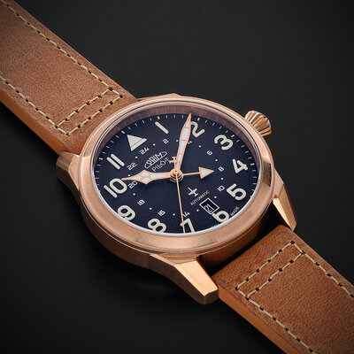 Prim Pilot Dual Time Automatic W91P.13250.E Limited Edition 50pcs