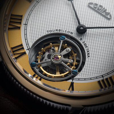 Prim Tourbillon Bedřich Smetana Gold Automatic W91P.13235.C Limited Edition 25pcs