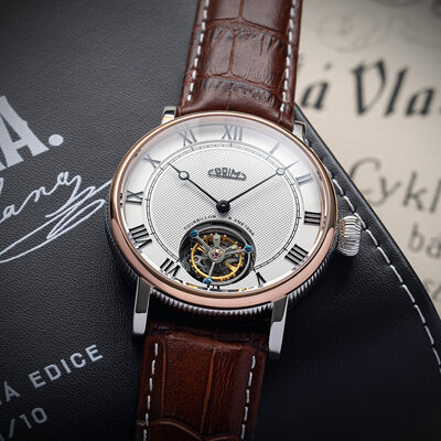 Prim Tourbillon Bedřich Smetana Gold Automatic W91P.13235.D Limited Edition 25pcs
