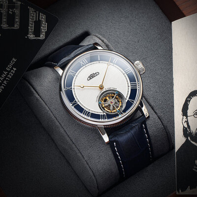 Prim Tourbillon Bedřich Smetana Gold Automatic W91P.13235.E Limited Edition 25pcs