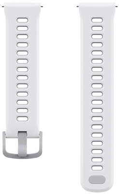Curea de silicon Coros (pro Apex 4 42mm, Pace 4, Pace Pro aj.), culoarea albă V2, Quick Release