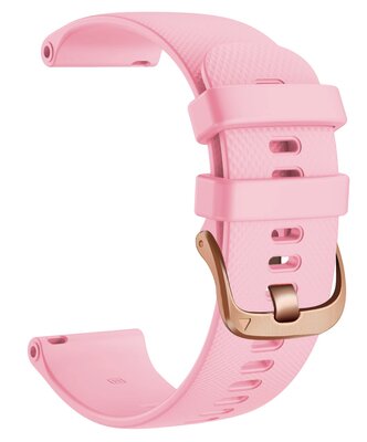 Curea din silicon Ricardo Aprica 20mm, Pink, Quick Release
