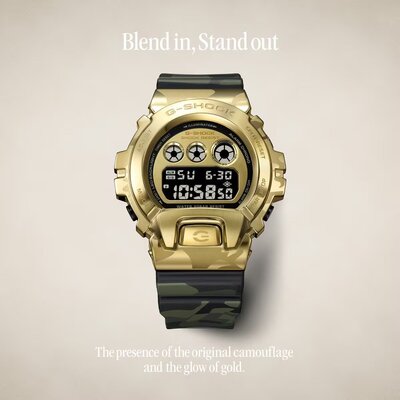 Casio G-Shock Original GM-6900CMG-3ER Bold Camo Series