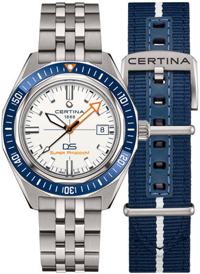 Certina DS Super PH2000M Automatic Powermatic 80 C050.607.44.011.02 (+ curea de rezervă)