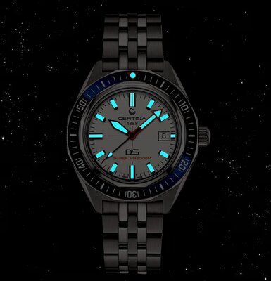Certina DS Super PH2000M Automatic Powermatic 80 C050.607.44.011.02 (+ curea de rezervă)