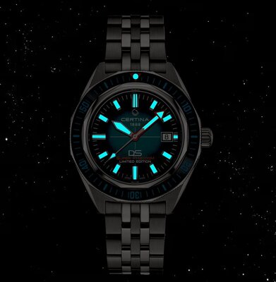 Certina DS Super PH2000M Automatic Powermatic 80 C050.607.44.041.10 Limited Edition 1959 pcs (+ curea de rezervă)