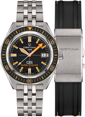 Certina DS Super PH2000M Automatic Powermatic 80 C050.607.44.051.02 (+ curea de rezervă)