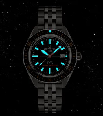 Certina DS Super PH2000M Automatic Powermatic 80 C050.607.44.051.02 (+ curea de rezervă)