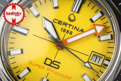 Certina DS Super PH2000M Automatic Powermatic 80 C050.607.44.361.02 (+ curea de rezervă)