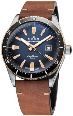 Edox SkyDiver Automatic Date 80126-357RNM-BUIDR Limited Edition (+ curea de rezervă)