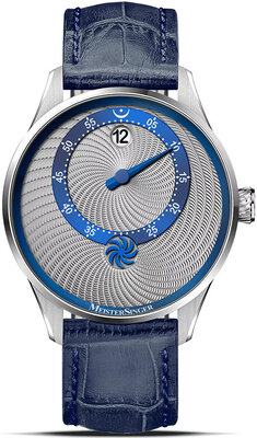 MeisterSinger Panthero Jumping Hour Guilloché SOUS-PTJHG927B_SG04