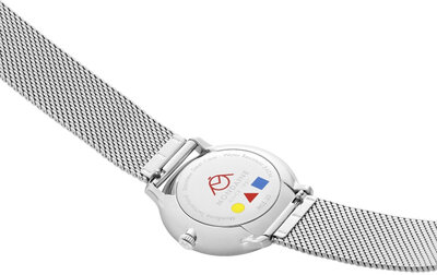 Mondaine Doppio Quartz MLE.33112.SM Bauhaus Inspired