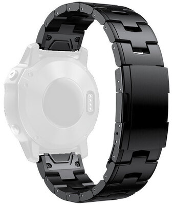brățară din oțel inoxidabil Ricardo Cafragna 22mm, Black, QuickFit