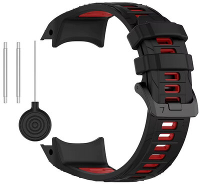 Curea din silicon Ricardo Folgarida 22mm (pentru Garmin Instinct 3, 45mm), Black V2