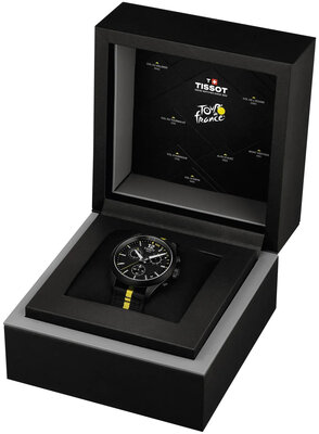Tissot PR 100 cronograf quartz T150.417.37.057.00 Tour de France 2026 (+ curea de schimb)