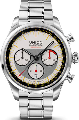 Union Glashütte Belisar Chronograph D009.427.18.011.09 Silvretta Classic 2026 Limited Edition 200pcs (+ 2 curele de rezervă)