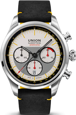 Union Glashütte Belisar Chronograph D009.427.18.011.09 Silvretta Classic 2026 Limited Edition 200pcs (+ 2 curele de rezervă)