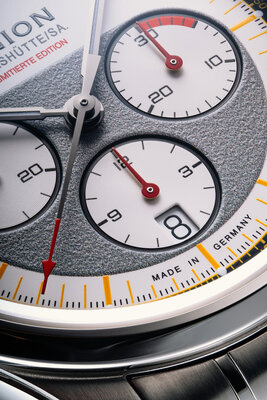 Union Glashütte Belisar Chronograph D009.427.18.011.09 Silvretta Classic 2026 Limited Edition 200pcs (+ 2 curele de rezervă)