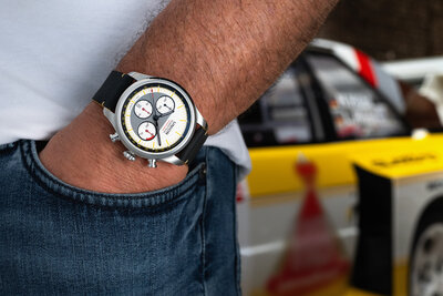 Union Glashütte Belisar Chronograph D009.427.18.011.09 Silvretta Classic 2026 Limited Edition 200pcs (+ 2 curele de rezervă)
