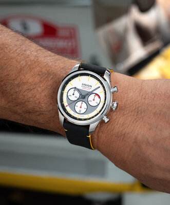 Union Glashütte Belisar Chronograph D009.427.18.011.09 Silvretta Classic 2026 Limited Edition 200pcs (+ 2 curele de rezervă)
