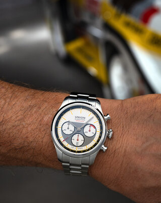 Union Glashütte Belisar Chronograph D009.427.18.011.09 Silvretta Classic 2026 Limited Edition 200pcs (+ 2 curele de rezervă)