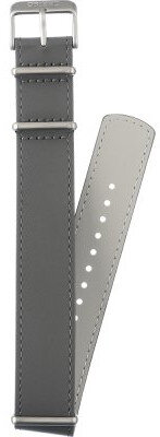 Curea din piele Orient UL00N014J0 20mm (pentru modelul RA-AC0Q), culoarea gri, NATO