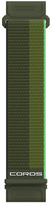 curea din nylon Coros (pentru Vertix 2), verde, QuickFit