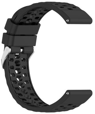 Curea de silicon Amazfit 20 mm (pro Active 3 Premium), Black