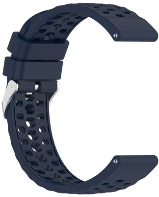 Curea de silicon Amazfit 20 mm (pro Active 3 Premium), Dark Blue