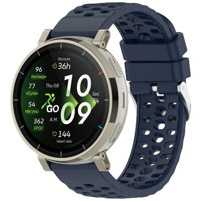 Curea de silicon Amazfit 20 mm (pro Active 3 Premium), Dark Blue