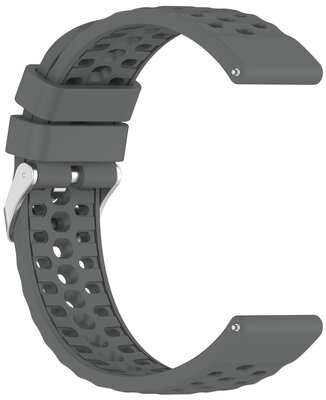 Curea de silicon Amazfit 20 mm (pro Active 3 Premium), Grey