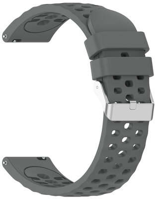 Curea de silicon Amazfit 20 mm (pro Active 3 Premium), Grey