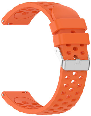 Curea de silicon Amazfit 20 mm (pro Active 3 Premium), Orange