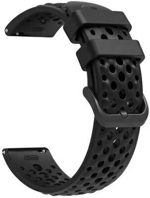 Curea de silicon Amazfit 22 mm (pro Active Max), Black