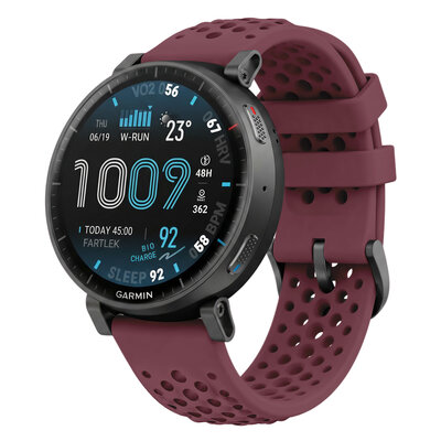 Curea de silicon Amazfit 22 mm (pro Active Max), Burgundy