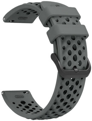 Curea de silicon Amazfit 22 mm (pro Active Max), Grey
